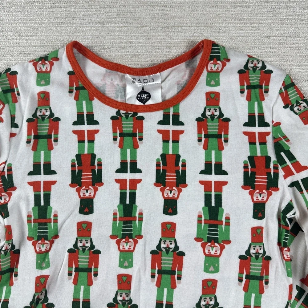 Christmas Nutcracker Pajama Set Kids 12 NWT Holiday Matching Family Snug Fit